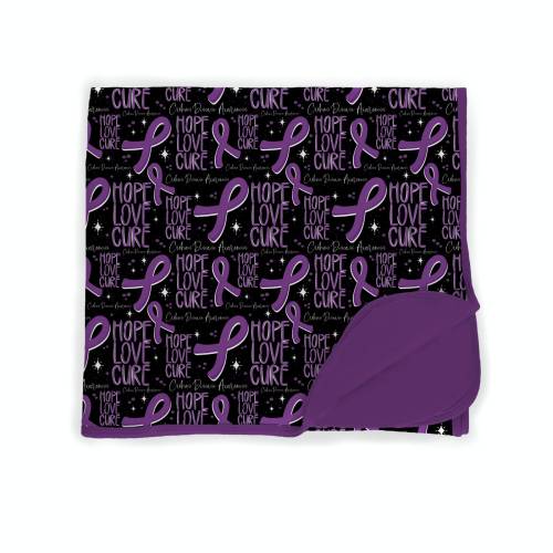 Crohn's Disease Awareness Bamboo Blanket *RTS* – Six Southern Babes
