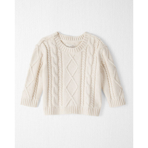 Baby Organic Cotton Cable Knit Sweater  - Little Planet | Carter's