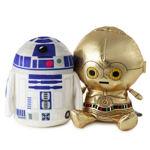 Better Together Star Wars™ R2-D2™ and C-3PO™ Magnetic Plush Pair With Sound, 6.25" H