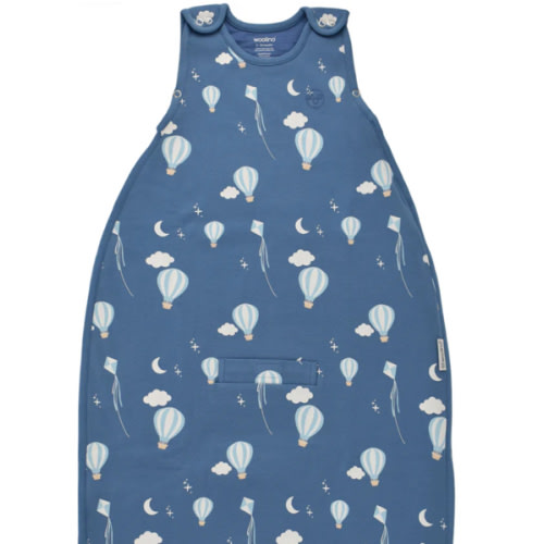 4 Season® Ultimate Baby Sleep Bag, Merino Wool & Organic Cotton, Hot Air Balloon