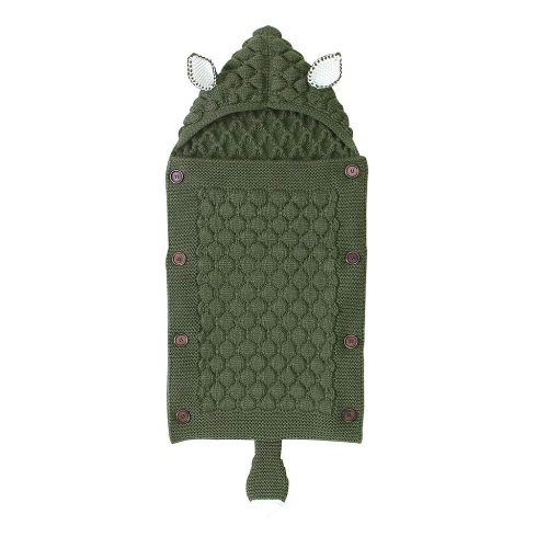 Couverture tricotée en forme de lapin pour bébé - Couverture épaisse pour bébé garçon