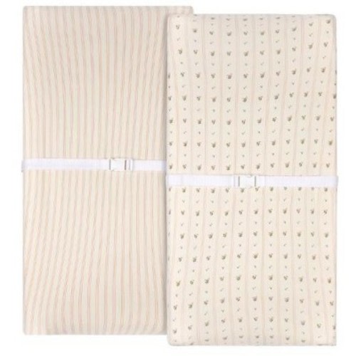 Ely's & Co. Baby Changing Pad Cover - Cradle Sheet 100% Combed Jersey Cotton Pink for Baby Girl