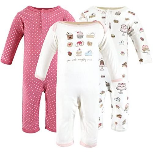 Hudson Baby unisex-child Cotton Coveralls