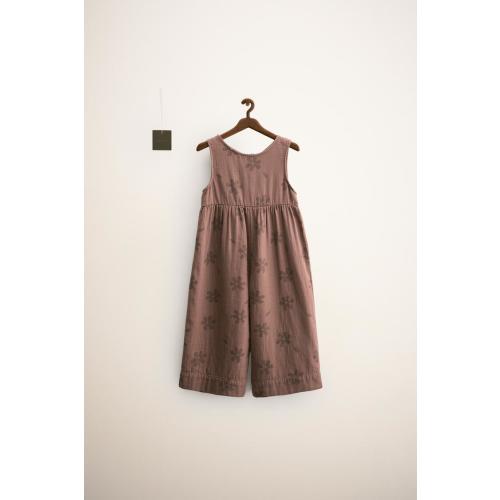 ZARA TIMELESS - FLORAL PRINT JUMPSUIT - Brown | ZARA United States