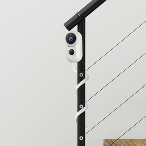Flexible Twist Mount for ZUMIMALL Camera Without Tools or Wall Damage （No Camera）