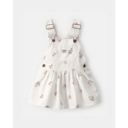 Baby Girl Strawberry Skirtall - White - OshKosh B'gosh | Carter's