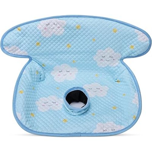 COOLBEBE Car Seat Protector for Potty Training, Dry Waterproof Car Seat Liner Toilet Training for Baby Infant Toddler, Piddle Pads Cover Car Seat Pad for Strollers & Carseat (Blue)