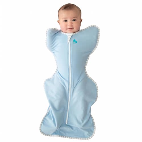 Love to Dream Swaddle Up Lite, Baby Sleep Sack | 0.2 TOG, 8-13 lbs, Soft | Arms Up Swaddle Helps Baby Self-Soothe and Sleep Longer, Secure Fit Helps Calm Startle Reflex, Newborn Essentials 75–81F