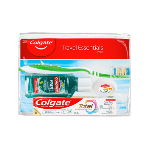 Colgate Travel Essentials Pack - White - One Size