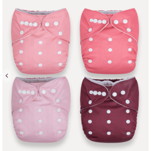 Cloth Diapers - Berry Mauve
