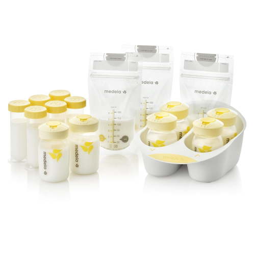 Medela Breast Milk Storage Solution Set, Breastfeeding Supplies & Containers, Breastmilk Organizer, Made Without BPA, Storage Solution - Walmart.ca