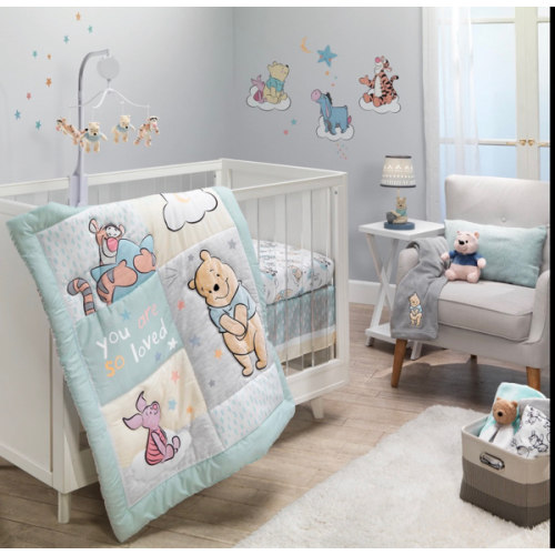 Winnie the Pooh Hugs 3-Piece Crib Bedding Set