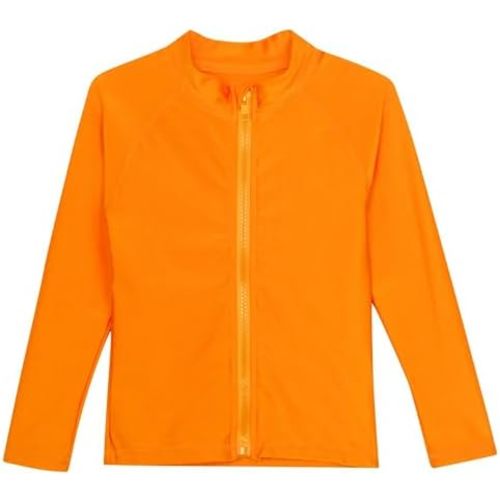 SwimZip UPF 50+ Long Sleeve Rash Guard for Boys' and Girls' - Baby, Toddler, Kids