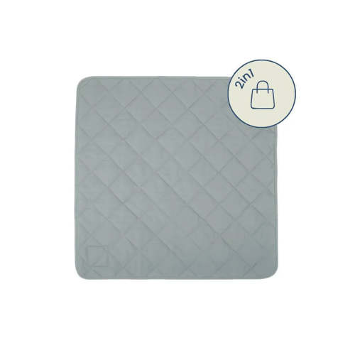 Snuggle Me Organic Baby Playmat + Bag - Slate