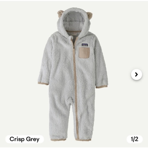Patagonia Baby Furry Friends Fleece Bunting