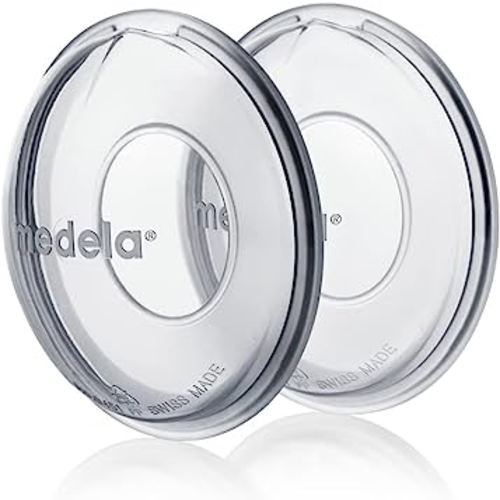 Medela Breast Milk Collection Shells, Collection Cups for Nursing and Breastfeeding Designed to Catch Excess Breastmilk, 2-Ct