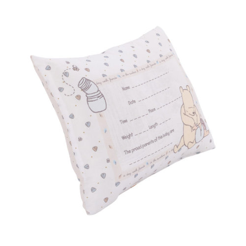 Disney NoJo Disney Winnie the Pooh Decorative Keepsake Pillow – Personalized Birth Pillow | Wayfair