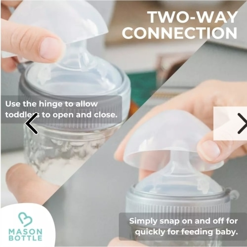 Plastic Ring & Cap | BPA-Free Products | Mason Bottle