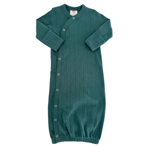 Pine / Organic Pointelle Gown