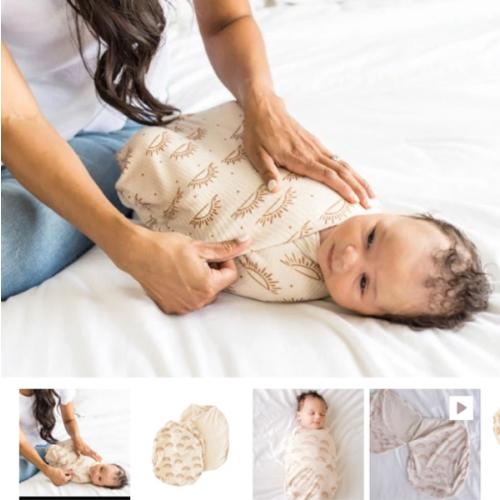 COCOON SWADDLE - SANDY SUNSETS