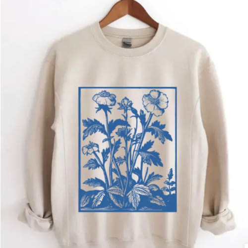 Vintage Wildflower Nursing Sweatshirt – Giftifymama