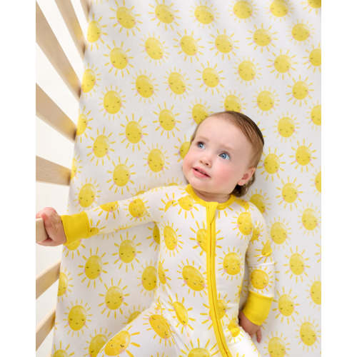 Sunshine Fitted Crib Sheet