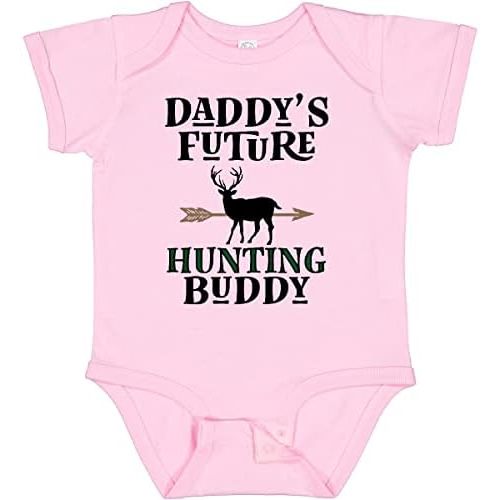 inktastic Daddy Future Hunting Buddy Baby Bodysuit