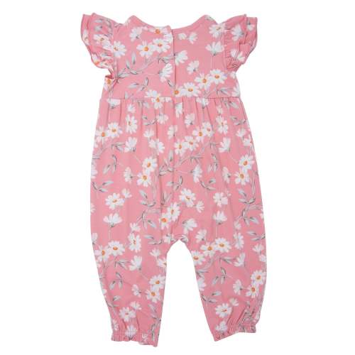 Sweet Daisy Flutter Sleeve Romper