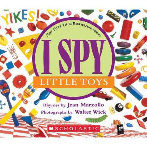 I Spy Little Toys - by Jean Marzollo (Board Book)