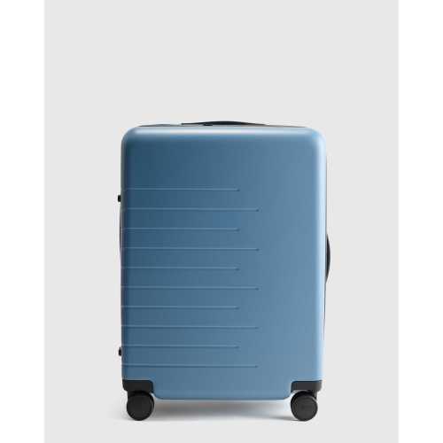 Expandable Medium Check-In Suitcase in Blue