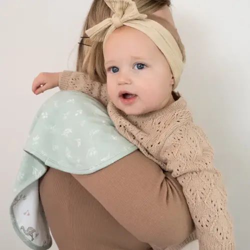 Living Textiles 2 Pack Burp Cloths Australiana | Baby Bunting AU