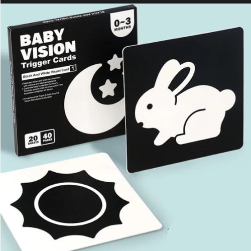 Montessori Baby Visual Stimulation Cards | Montessori Toys – Montessori Toys