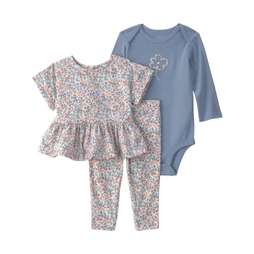 Carter's Child of Mine Baby Girl Outfit Set, 3-Piece, Sizes 0/3-24 Months