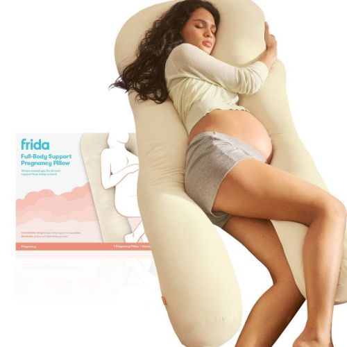 Frida Mom Full Body Support Pregnancy Pillow - Marshmallow