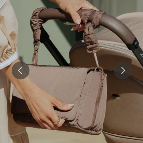 Convertible Stroller Caddy Crossbody - HAZELNUT