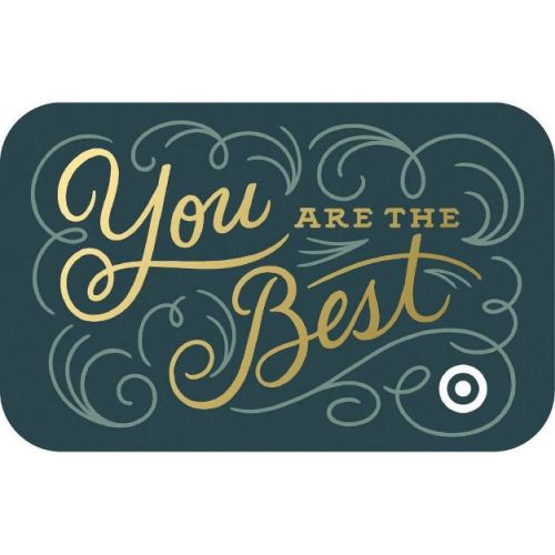 You Are The Best Target GiftCard $500