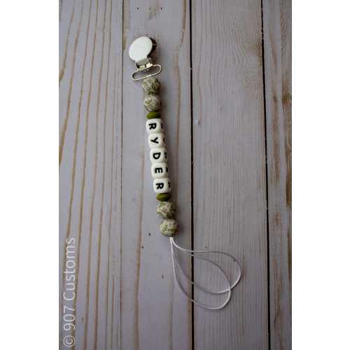 Pacifier Clip | Paci Clip | Pacifier Holder | Baby Products | Camo Baby Accessories | Fishing Baby Accessories | Country Baby Accessories