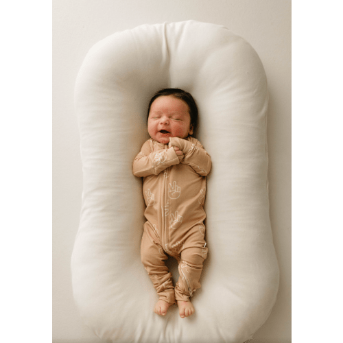 Peace Sign | Bamboo Zip Pajama