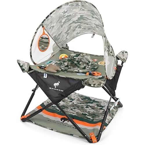 Bright Starts Ford Bronco Pop 'N Jump Portable Activity Jumper