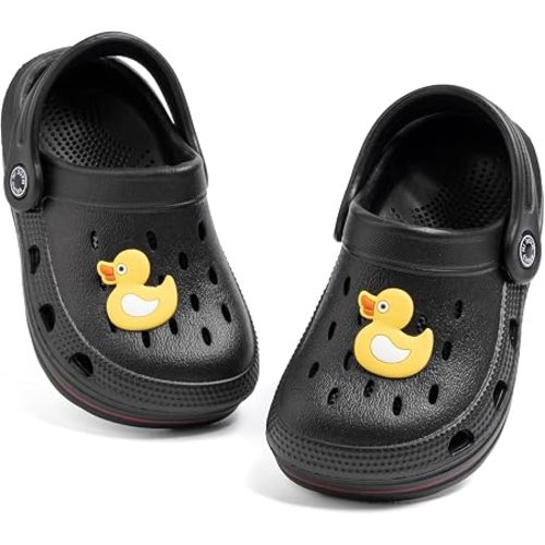Casazoe Toddler Garden Clogs Boys Girls Slip On Shoes Summer Lightweight Outdoor Slides Sandals Baby Children Beach Pool Shoes