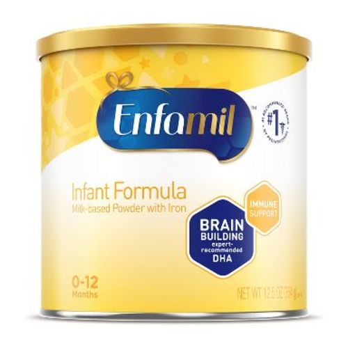 Enfamil Milk-Based Powder Infant Formula - 12.5oz: Gluten-Free, Brain Development, Immune System Support, Easy to Digest