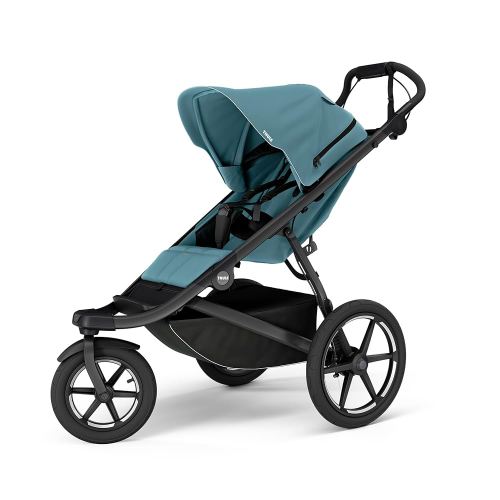 Thule Urban Glide 3 Single Child All-Terrain Stroller, Full-Suspension System, Air-Filled Tires, Upright seat with Adjustable Recline and Built-in legrest
