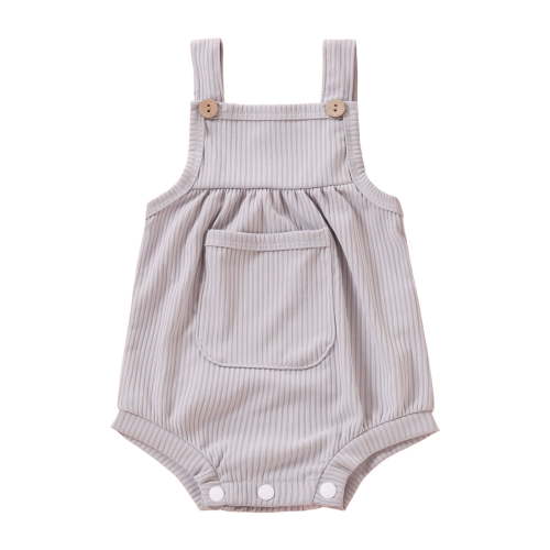 Zanarzt Girls Outfits Summer Toddler Girl Clothes Baby Summer Sleeveless Clothing Cute Romper One Piece Jumpsuit Summer Clothes Grey,6-9 Months