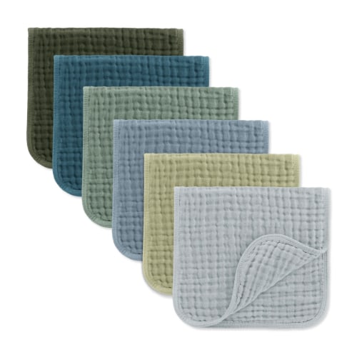 Little Teekies Muslin Burp Cloth Set