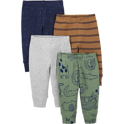 Simple Joys by Carter's Baby Boys' 4-Pack Cotton Pants
