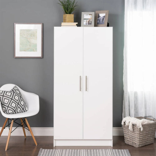 WFX Utility™ Bucholz Wardrobe Cabinet & Reviews | Wayfair