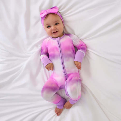 Pink Cosmic Mist Zippy | Little Sleepies
