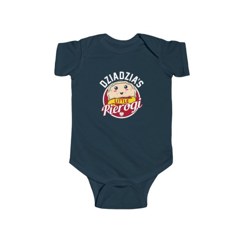 Dziadzia Little Pierogi Bodysuit- Navy