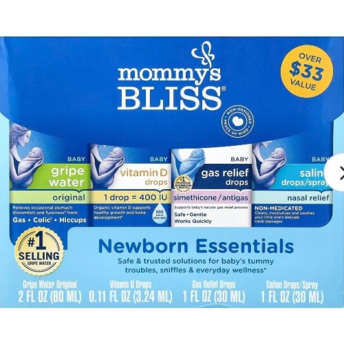 Newborn Essentials, 4 Piece Set