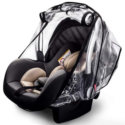 Car Seat Rain Cover,Food Grade EVA,Universal Car Seat Rain Cover